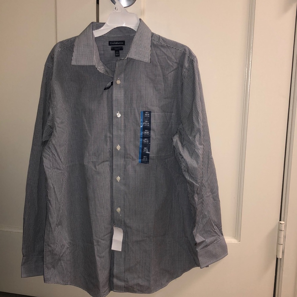 CROFT & BARROW, NEW WITH TAGS formal button up